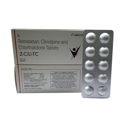 Telmisatan+ Cilnidipine & Chlorthalidone Tablet