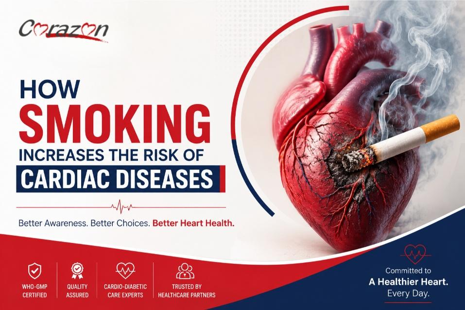 How Smoking Increases the Risk of Cardiac Diseases- By Arlak Corazon