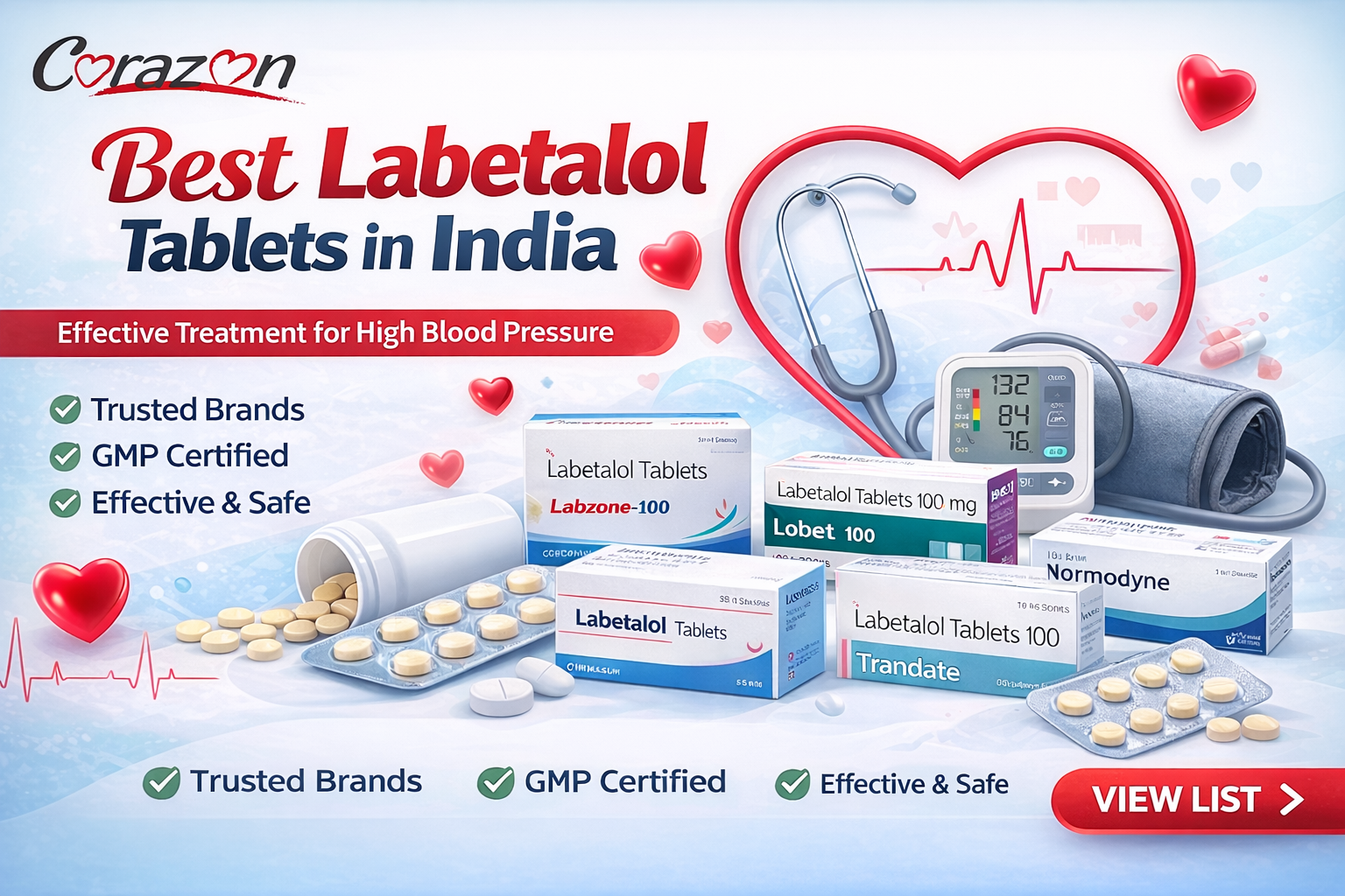 Best Labetalol Tablets in India