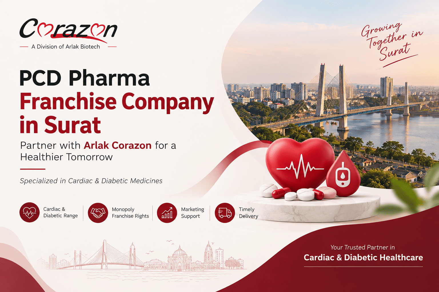 Best PCD Pharma Franchise Company in Surat