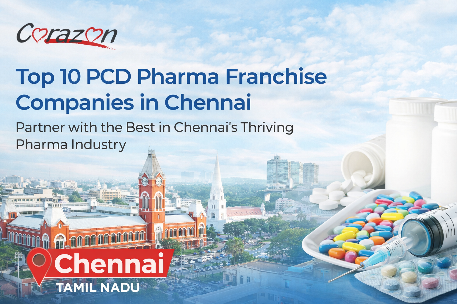 Top 10 PCD Pharma Franchise companies in Chennai