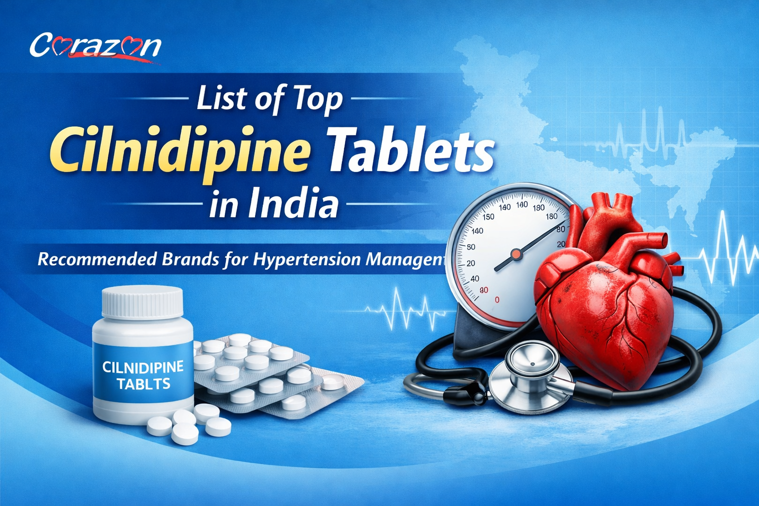 Top Cilnidipine Tablets in India