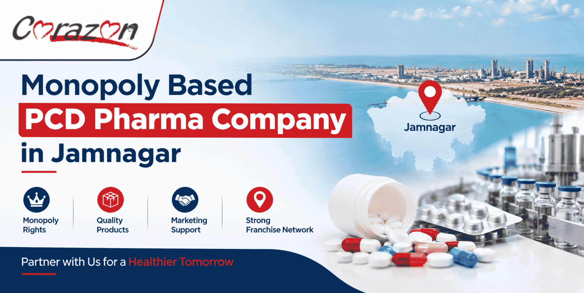 Monopoly based PCD Pharma Company in Jamnagar