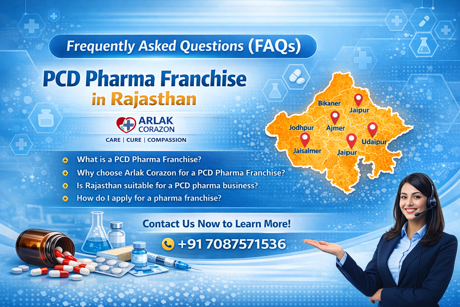 PCD Pharma Franchise in Rajasthan
