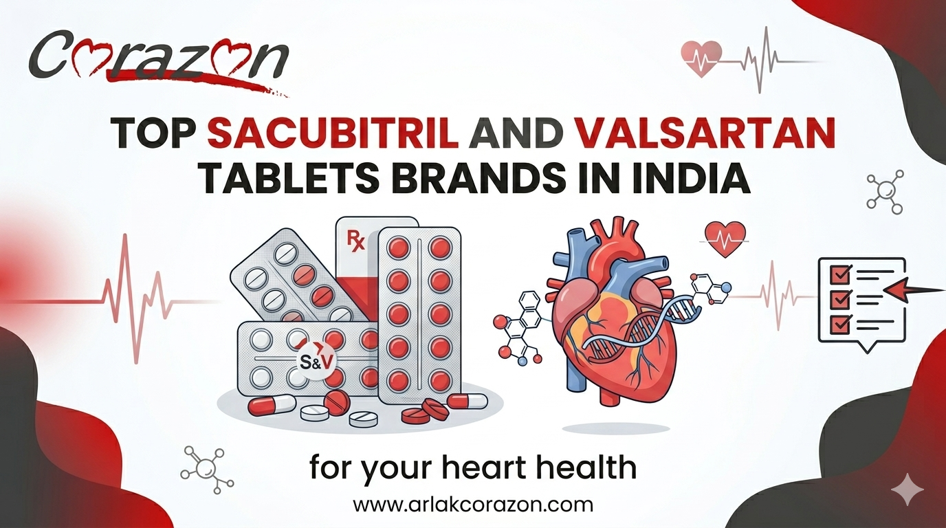 Top 10 Sacubitril and Valsartan Tablets Brands in India