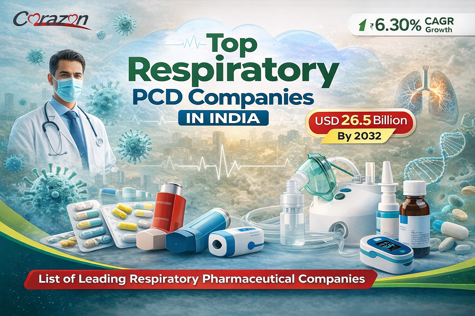 Top Respiratory PCD Companies in India
