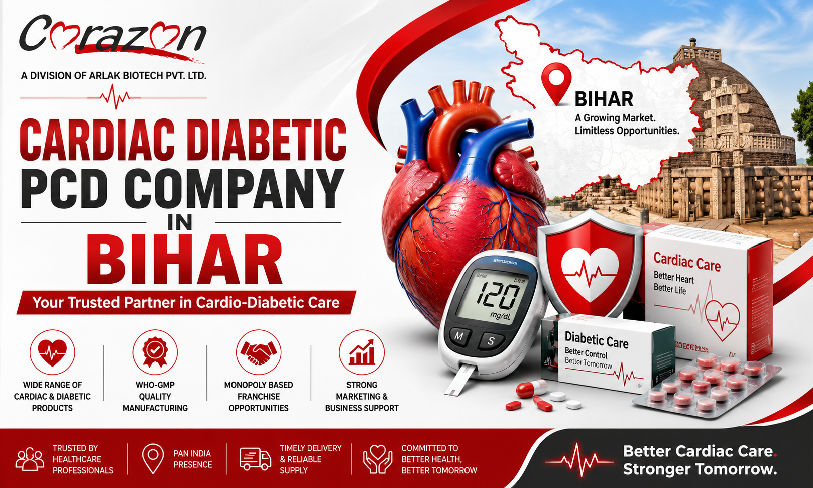Cardiac Diabetic PCD Company in Bihar