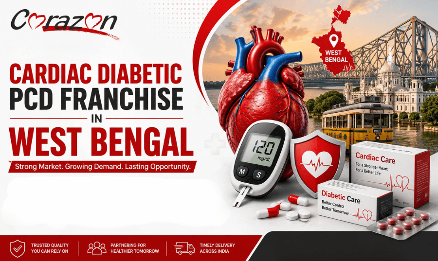 Cardiac Diabetic PCD Franchise in West Bengal: Expand Your Pharma Business with Arlak Corazon
