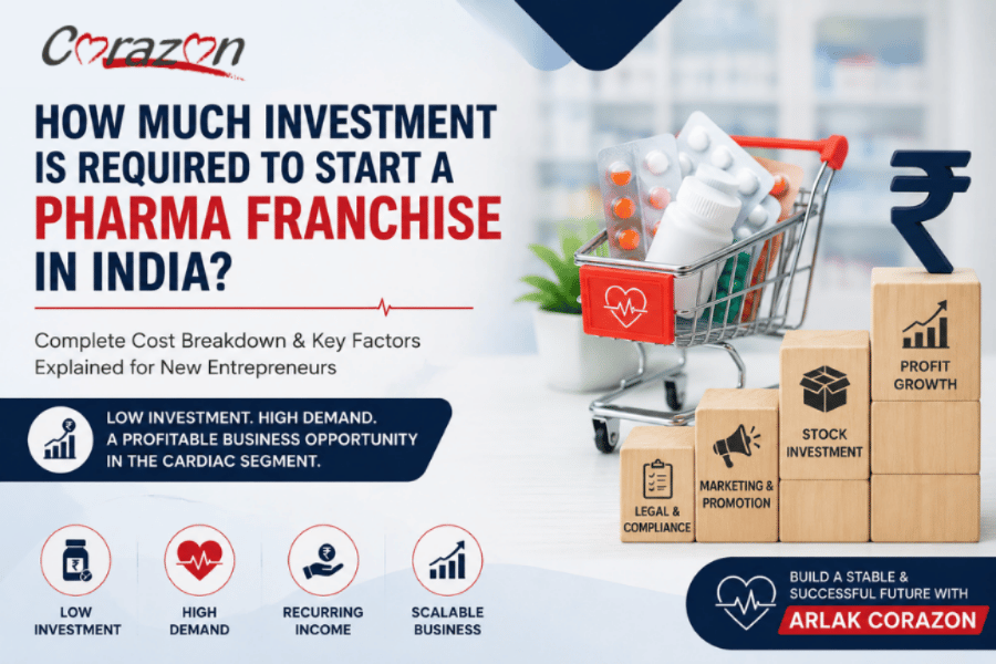 How Much Investment is Needed to Start a Pharma Franchise in India ?