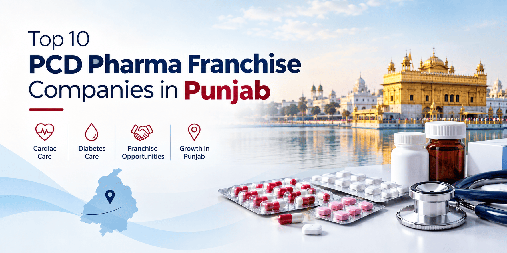 Top 10 PCD Pharma Franchise Companies in Punjab