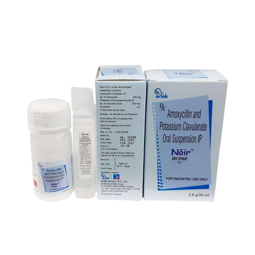 Noir® Syrup With Sterile Water