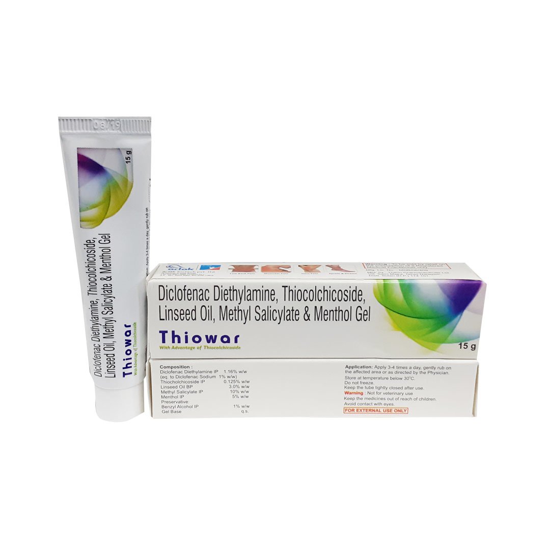 Thiowar Gel 15Gm