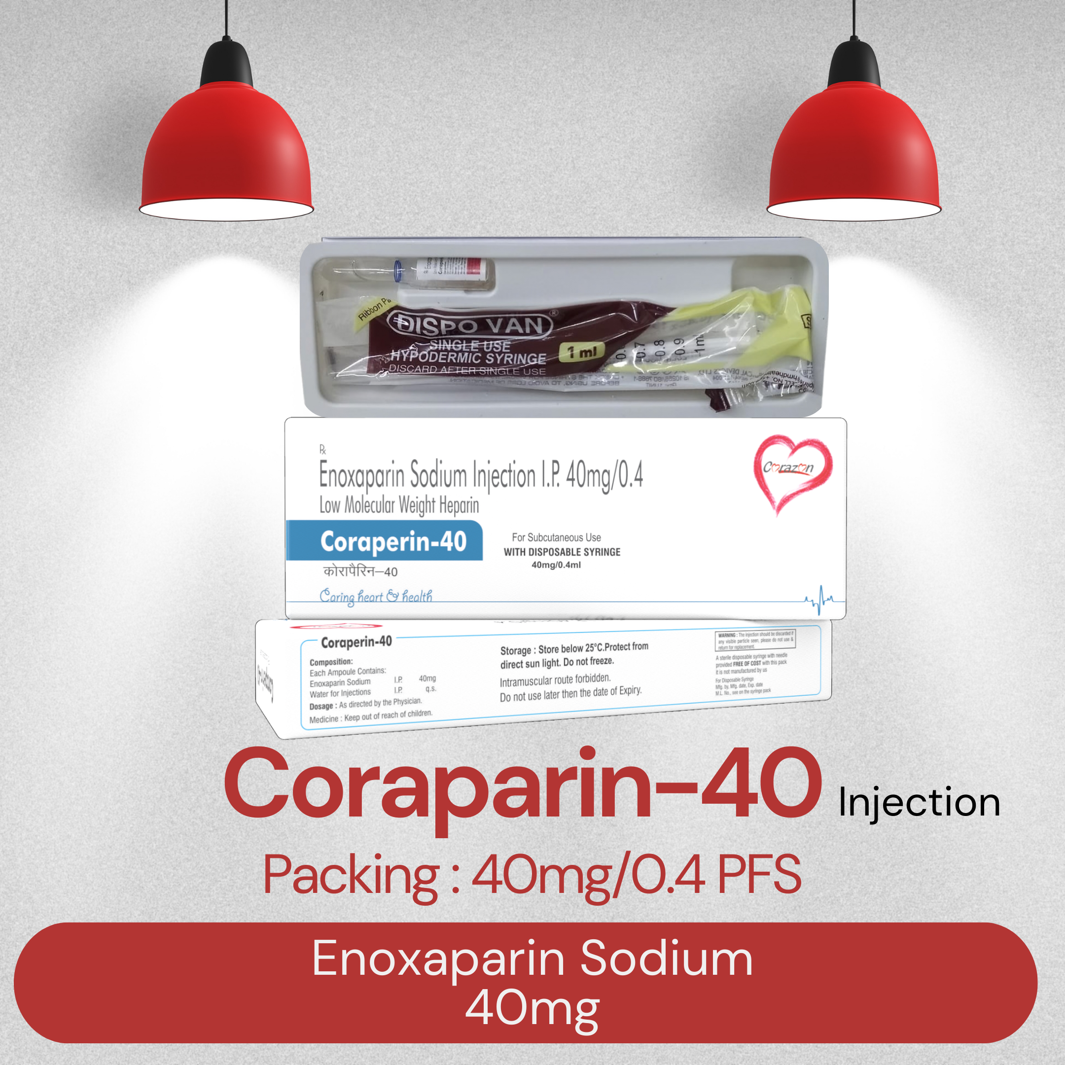 CORAPARIN 40MG