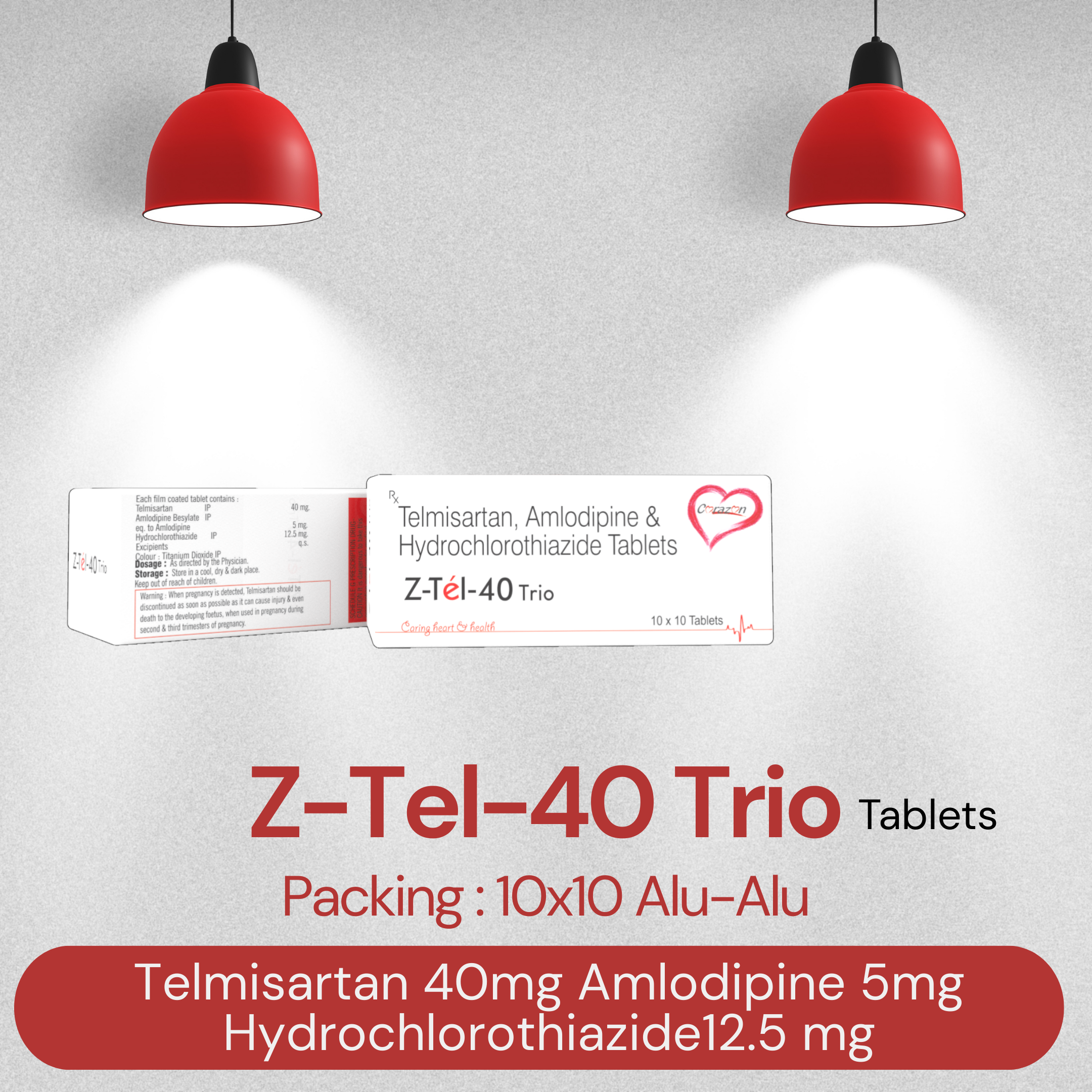 Z-Tel-40 Trio Tablet