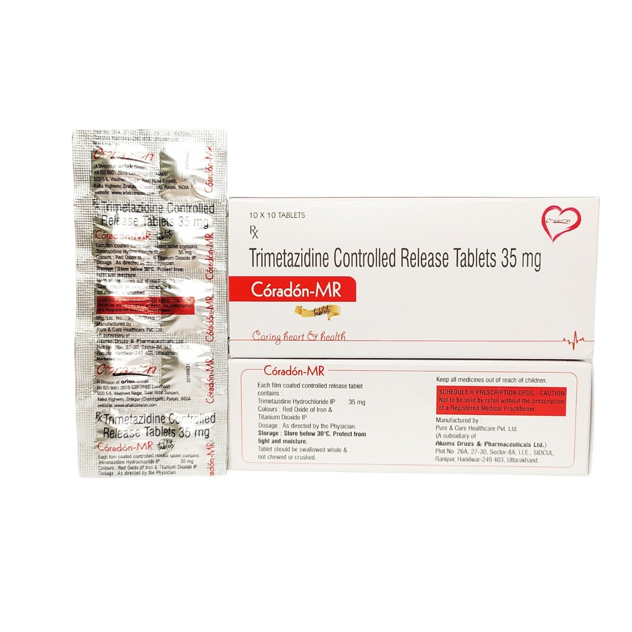 Trimetazidine dihydrochloride­ modiﬁed release tablet 35mg