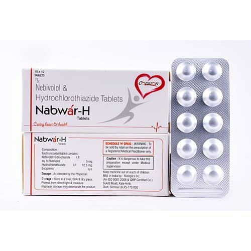 Nebivolol 5mg Hydrochlorothiazide 12.5mg Tablet